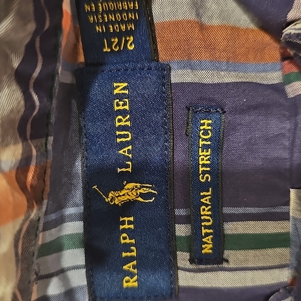 Plaid RALPH LAUREN button Down - Picture 5 of 6